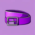 bright purple belt image